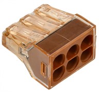 IEK Строительно-монтажная клемма СМК 773-606 (4шт/упак) UKZ10-606-004