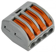 IEK Строительно-монтажная клемма СМК 222-414 (4шт/упак) UKZ20-414-004