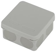 ЭРА Распаячная коробка KOR-80-80-40-9g-2MP двухкомпонентная безгалогенная атмосферостойкая 80х80х40мм прямой монтаж Б0060290