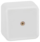 ЭРА Распаячная коробка ЭРА BS-W-50-50-20 без клеммы 50х50х20мм белая IP40 Б0058701