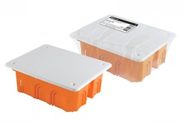TDM Распаячная коробка СП 120х92х45мм, крышка, IP20, инд. штрихкод, SQ1402-1008