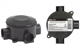 TDM Распаячная коробка ОП D80х35мм, IP42, 3-х рожковая, черная, инд. штрихкод SQ1401-4054 TDM Распаячная коробка ОП D80х35мм, IP42, 3-х рожковая, черная, инд. штрихкод SQ1401-4054