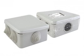 TDM Распаячная коробка ОП 100х100х50мм, крышка, IP55, 6 вх. инд. штрихкод SQ1401-1255 TDM Распаячная коробка ОП 100х100х50мм, крышка, IP55, 6 вх. инд. штрихкод SQ1401-1255