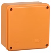 IEK Коробка распаячная огнестойкая ПС 100х100х50мм 6P 6мм2 IP44 гладкие стенки UKF20-100-100-050-6-6-09
