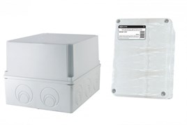 TDM Распаячная коробка ОП 240х195х165мм, крышка, IP55, кабельные ввода d28-3 шт., d37-2 шт. SQ1401-1274