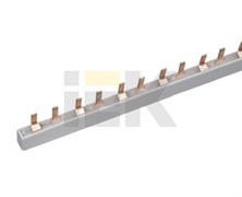 IEK Шина соединительная типа PIN (штырь) 2Р 63А (дл.1м) YNS21-2-063