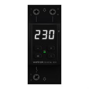 Welrok D2-63 bk реле напряжения63 А (max 80 A), 13 900 ВА 4660251140649
