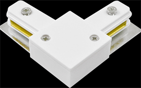 Jazzway PTR CL-WH Коннектор белый L-обр. .5010840 Jazzway PTR CL-WH Коннектор белый L-обр. .5010840