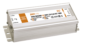 Jazzway Драйвер BSPS 12V8,3A=100W (new) влагозащищенный IP67 .3329280A Jazzway Драйвер BSPS 12V8,3A=100W (new) влагозащищенный IP67 .3329280A