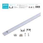 Gauss Профиль для ленты LED прямой - 1m BT410