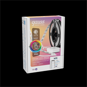 Gauss Лента Smart Home 12W 1000lm 3000-6000К 100-240V IP20 3м RGBW+изм.цвет.темп.+дим. LED 5010122 Gauss Лента Smart Home 12W 1000lm 3000-6000К 100-240V IP20 3м RGBW+изм.цвет.темп.+дим. LED 5010122