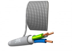 ЭРА Кабель ЭРА NYM 3х2,5 мм² 100м Б0058804 ЭРА Кабель ЭРА NYM 3х2,5 мм² 100м Б0058804