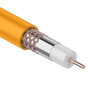 Кабель коаксиальный RG-6 нг(А) -HF, (64%), 75 Ом, (бух100) Rexant 01-2654 Кабель коаксиальный RG-6 нг(А) -HF, (64%), 75 Ом, (бух100) Rexant 01-2654