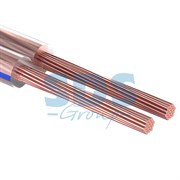 Кабель акустический, 2х 0.50 мм², прозрачный BL, 5 м. Rexant 01-6203-3-05 Кабель акустический, 2х 0.50 мм², прозрачный BL, 5 м. Rexant 01-6203-3-05