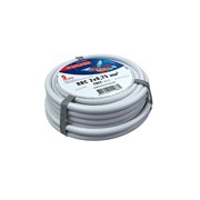 Провод соединительный ПВС 2x0,75 мм², белый, длина 5 метров, ГОСТ 7399-97 Rexant 01-8030-5 Провод соединительный ПВС 2x0,75 мм², белый, длина 5 метров, ГОСТ 7399-97 Rexant 01-8030-5