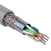 Кабель SFTP 4PR 24AWG CAT5e 305м STRANDED Rexant 01-0343 Кабель SFTP 4PR 24AWG CAT5e 305м STRANDED Rexant 01-0343