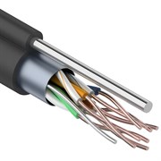 Кабель FTP 4PR 24AWG CAT5e 305м OUTDOOR + ТРОС*1 Rexant 01-0144 Кабель FTP 4PR 24AWG CAT5e 305м OUTDOOR + ТРОС*1 Rexant 01-0144