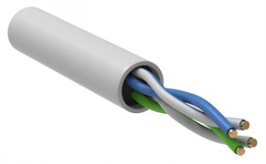 IEK ITK Витая пара U/UTP кат.5E 2x2х24AWG LSZH белый (500м) LC1-C5E02-128 IEK ITK Витая пара U/UTP кат.5E 2x2х24AWG LSZH белый (500м) LC1-C5E02-128