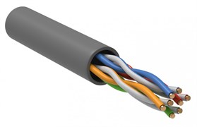 IEK GENERICA Витая пара U/UTP 5E 24AWG 4PR LSZH 1м серый 305м РФ BC1-C5E04-121-305-R-G IEK GENERICA Витая пара U/UTP 5E 24AWG 4PR LSZH 1м серый 305м РФ BC1-C5E04-121-305-R-G