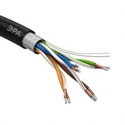 ЭРА FL-4-PE-A Кабель витая пара F/UTP 4x2x24AWG Cat5e CCA PE OUTDOOR 305м SIMPLE Б0044441 ЭРА FL-4-PE-A Кабель витая пара F/UTP 4x2x24AWG Cat5e CCA PE OUTDOOR 305м SIMPLE Б0044441
