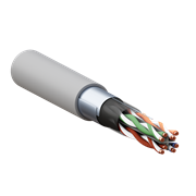 EKF Кабель витая пара TERACOM PRO CAT.6 F/UTP 4 пары solid 23AWG оболочка PVC цвет серый (упак. 305м) TRP-6FTP-04PVC-GY-IN3 EKF Кабель витая пара TERACOM PRO CAT.6 F/UTP 4 пары solid 23AWG оболочка PVC цвет серый (упак. 305м) TRP-6FTP-04PVC-GY-IN3