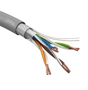 ЭРА F-4-PVC Кабель витая пара F/UTP 4x2x24 AWG Cat5e CU PVC 305 м Б0044688 ЭРА F-4-PVC Кабель витая пара F/UTP 4x2x24 AWG Cat5e CU PVC 305 м Б0044688