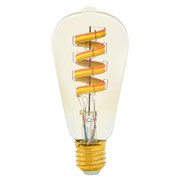 EKF Умная филаментная RGB лампа E27 ST64 slwf-e27-st64-fil-rgbw EKF Умная филаментная RGB лампа E27 ST64 slwf-e27-st64-fil-rgbw