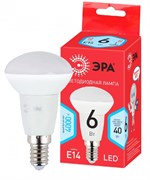 ЭРА Лампочка светодиодная RED LINE LED R50-6W-840-E14 R Е14 / E14 6 Вт рефлектор нейтральный белый свет Б0050700 ЭРА Лампочка светодиодная RED LINE LED R50-6W-840-E14 R Е14 / E14 6 Вт рефлектор нейтральный белый свет Б0050700