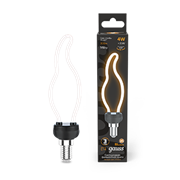 Gauss Лампа Filament Artline CT35 4W 330lm 2700К Е14 milky LED 1000801104 Gauss Лампа Filament Artline CT35 4W 330lm 2700К Е14 milky LED 1000801104