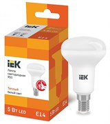 IEK Лампа светодиодная ECO R50 рефлектор 5Вт 230В 3000К E14 LLE-R50-5-230-30-E14 IEK Лампа светодиодная ECO R50 рефлектор 5Вт 230В 3000К E14 LLE-R50-5-230-30-E14