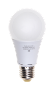 Jazzway Лампа светодиодная (LED) «груша» d60мм E27 240° 7Вт 220-230В матовая тепло-белая желтая 3000К .1033178