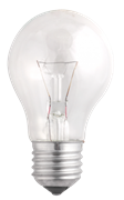 Jazzway Лампа накаливания A55 240V 75W E27 clear (Б 230-75-5) .3320478