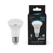 Gauss Лампа R63 9W 700lm 6500K E27 LED 106002309 Gauss Лампа R63 9W 700lm 6500K E27 LED 106002309