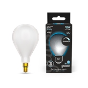 Gauss Лампа Filament А160 10W 890lm 4100К Е27 milky диммируемая LED 179202210-D Gauss Лампа Filament А160 10W 890lm 4100К Е27 milky диммируемая LED 179202210-D