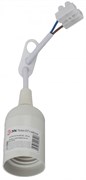 ЭРА ACS PTR/P-E27-PLA-WH-CAB Белый Патрон Е27 с клеммной колодкой пластик Б0043676