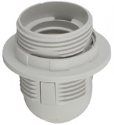 ЭРА ACS PTR/KOL-E27-PLA-WH-BOX50 Белый Патрон Е27 с кольцом пластик Б0043748