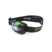 Gauss Фонарь налобный модель GFL405 3W 130lm Li-ion 600mAh LED 1/12/72 GF405 Gauss Фонарь налобный модель GFL405 3W 130lm Li-ion 600mAh LED 1/12/72 GF405