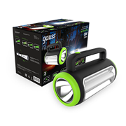 Gauss Фонарь прожекторный модель GFL603 8W 400lm lead acid 1500mAh диммируемый LED 1/10/20 GF603 Gauss Фонарь прожекторный модель GFL603 8W 400lm lead acid 1500mAh диммируемый LED 1/10/20 GF603