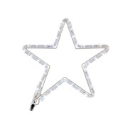 NEON-NIGHT Фигура световая "Звездочка LED" цвет белый, размер 30*28 см 501-211-1 NEON-NIGHT Фигура световая "Звездочка LED" цвет белый, размер 30*28 см 501-211-1