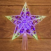 NEON-NIGHT Фигура светодиодная "Звезда" на елку цвет: RGB, 10 LED, 17 см 501-002 NEON-NIGHT Фигура светодиодная "Звезда" на елку цвет: RGB, 10 LED, 17 см 501-002