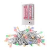 ФАZA Гирлянда DC-G01-80M, 80 мульт. LED, 7.8 м., 8 реж., 3xAA .5047754