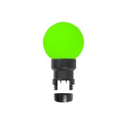 NEON-NIGHT Лампа шар 6 LED для белт-лайта, цвет: Зелёный, Ø45мм, зелёная колба 405-144 NEON-NIGHT Лампа шар 6 LED для белт-лайта, цвет: Зелёный, Ø45мм, зелёная колба 405-144