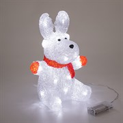 NEON-NIGHT Акриловая светодиодная фигура «Олененок в шарфе» 20х17х30 см, 24 светодиода, батарейки 2хAA (не входят в комплект) 513-314 NEON-NIGHT Акриловая светодиодная фигура «Олененок в шарфе» 20х17х30 см, 24 светодиода, батарейки 2хAA (не входят в комплект) 513-314