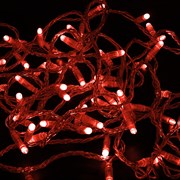 NEON-NIGHT Гирлянда Нить 10м, постоянное свечение, прозрачный ПВХ, 230В, цвет: Красный 305-182 NEON-NIGHT Гирлянда Нить 10м, постоянное свечение, прозрачный ПВХ, 230В, цвет: Красный 305-182