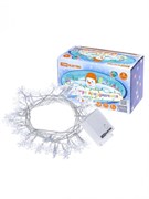 TDM Гирлянда светодиодная "Снежинки" 50LED, 5м, 8 режимов, многоцвет., прозр. шнур, 250 В, SQ0361-0047 TDM Гирлянда светодиодная "Снежинки" 50LED, 5м, 8 режимов, многоцвет., прозр. шнур, 250 В, SQ0361-0047