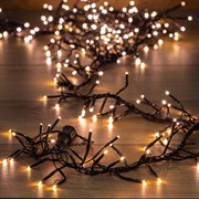 NEON-NIGHT Гирлянда «Кластер LED» 3 м, темно-зеленый ПВХ IP20, 288 диодов, цвет теплый белый 303-626 NEON-NIGHT Гирлянда «Кластер LED» 3 м, темно-зеленый ПВХ IP20, 288 диодов, цвет теплый белый 303-626