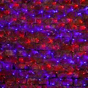 NEON-NIGHT Гирлянда "Сеть" 2,5х2,5м, черный ПВХ, 432 LED Красные/Синие 215-033 NEON-NIGHT Гирлянда "Сеть" 2,5х2,5м, черный ПВХ, 432 LED Красные/Синие 215-033