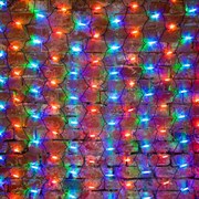 NEON-NIGHT Гирлянда "Сеть" 2x1,5м, черный КАУЧУК, 288 LED Мультиколор 217-119 NEON-NIGHT Гирлянда "Сеть" 2x1,5м, черный КАУЧУК, 288 LED Мультиколор 217-119