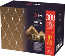 ЭРА ERAPS-SKW1 Гирлянда 300LED Сеть 2м*3м, теплый белый свет, бел. мерц, белый каучук, 220В, IP65 Б0051896 ЭРА ERAPS-SKW1 Гирлянда 300LED Сеть 2м*3м, теплый белый свет, бел. мерц, белый каучук, 220В, IP65 Б0051896
