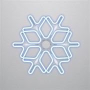 NEON-NIGHT Фигура «Снежинка» из гибкого неона с эффектом тающих сосулек, 60х60 см, цвет свечения синий/белый 501-223 NEON-NIGHT Фигура «Снежинка» из гибкого неона с эффектом тающих сосулек, 60х60 см, цвет свечения синий/белый 501-223